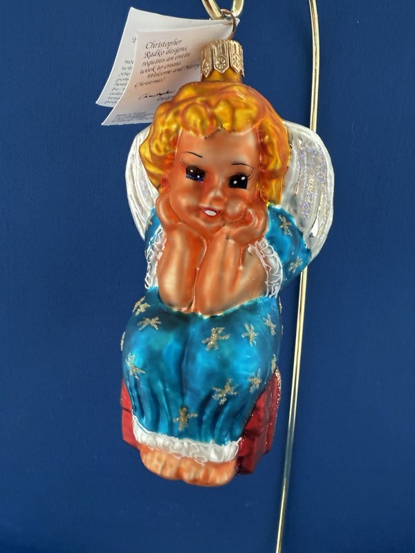 Christopher Radko Vintage 1997 Lil Miss Angel, Starlight Member’s Only