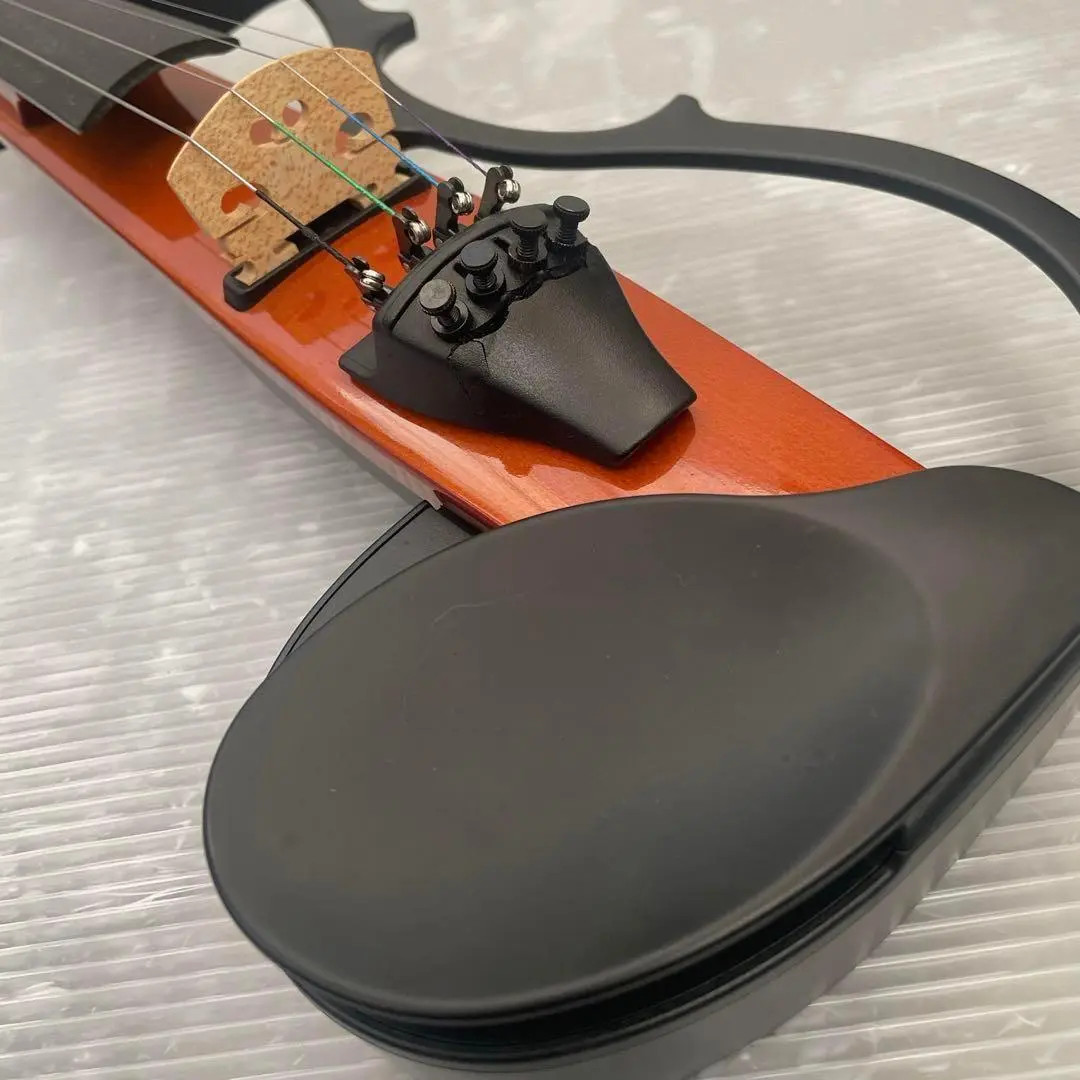 Yamaha SV-100 Silent Violin 1990's Brown Made In Japan w/Yamaha