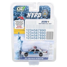 Greenlight Ford Crown Victoria Nypd Police Interceptor 2011 1:64 42771