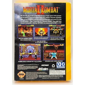 Mortal Kombat II Sega Genesis 32X Midway Acclaim T-8101B Game Boxed