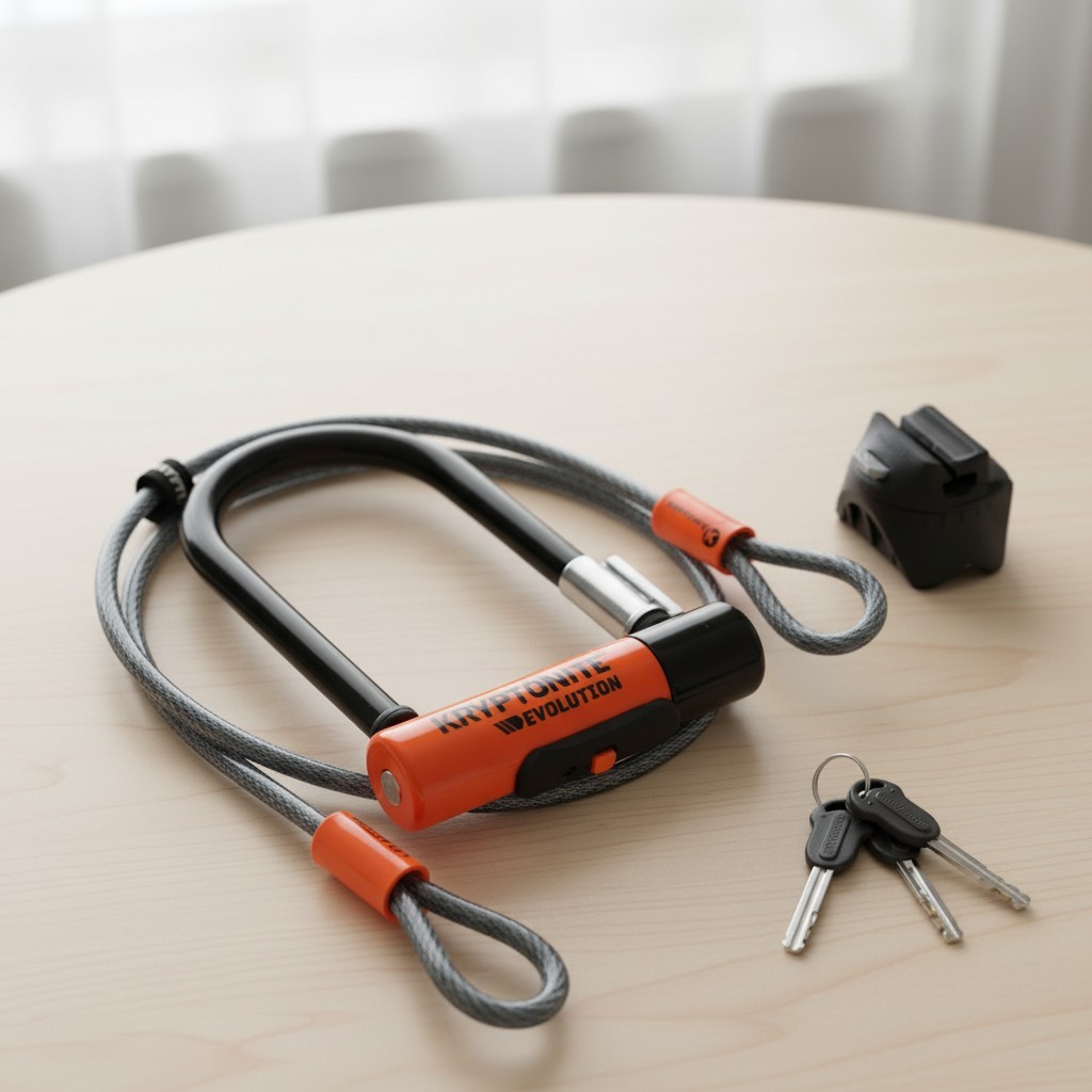 Durable Evolution Mini-7 U-Lock with 13mm Shackle & Lifetime