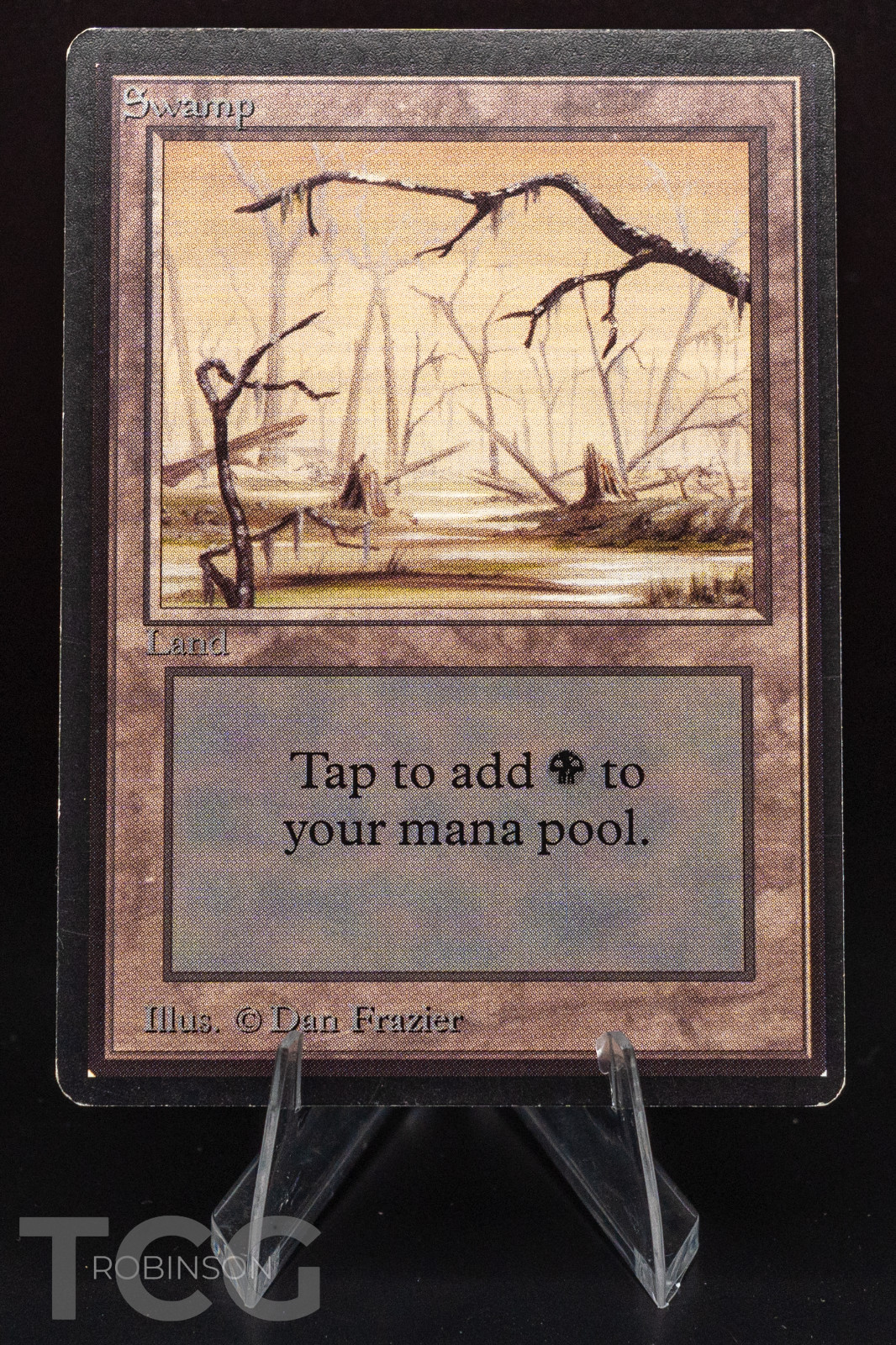 Swamp (B) - 1993 Magic the Gathering - Limited Edition Beta Regular