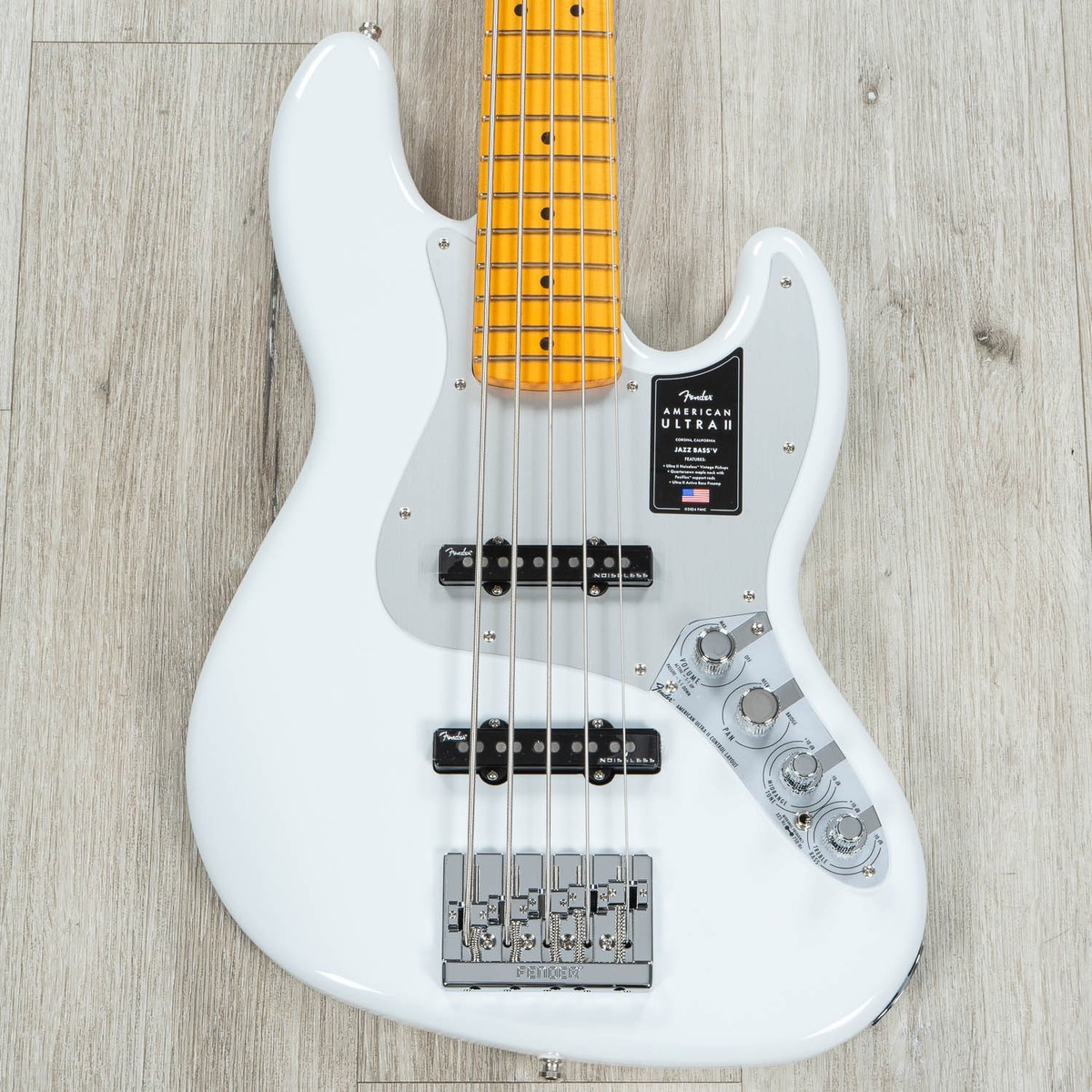 Fender USA American Ultra V 5弦Bass Fender American Ultra II Jazz Bass V 5-String, Maple
