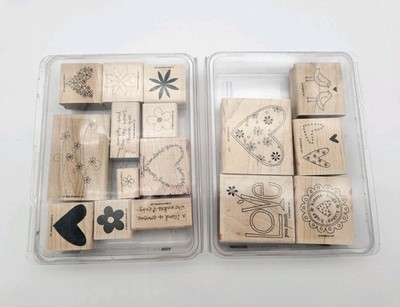 Stampin' Up! Simply Said and Love You Much, Lot of 2, Used