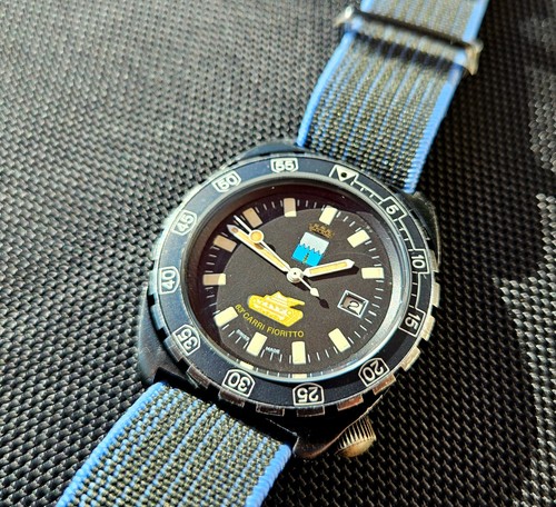 Rare North Eagles Military Tank - Carri Fioritto black PVD