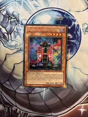 (HE) Yugioh! Italian Stygian Street Patrol - DREV-IT099 Secret Rare 1st Ed LP/MP
