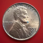 1953-D Actual Coin Gem BU Red OBW US Lincoln Wheat Cent Penny Fast S&H 1502