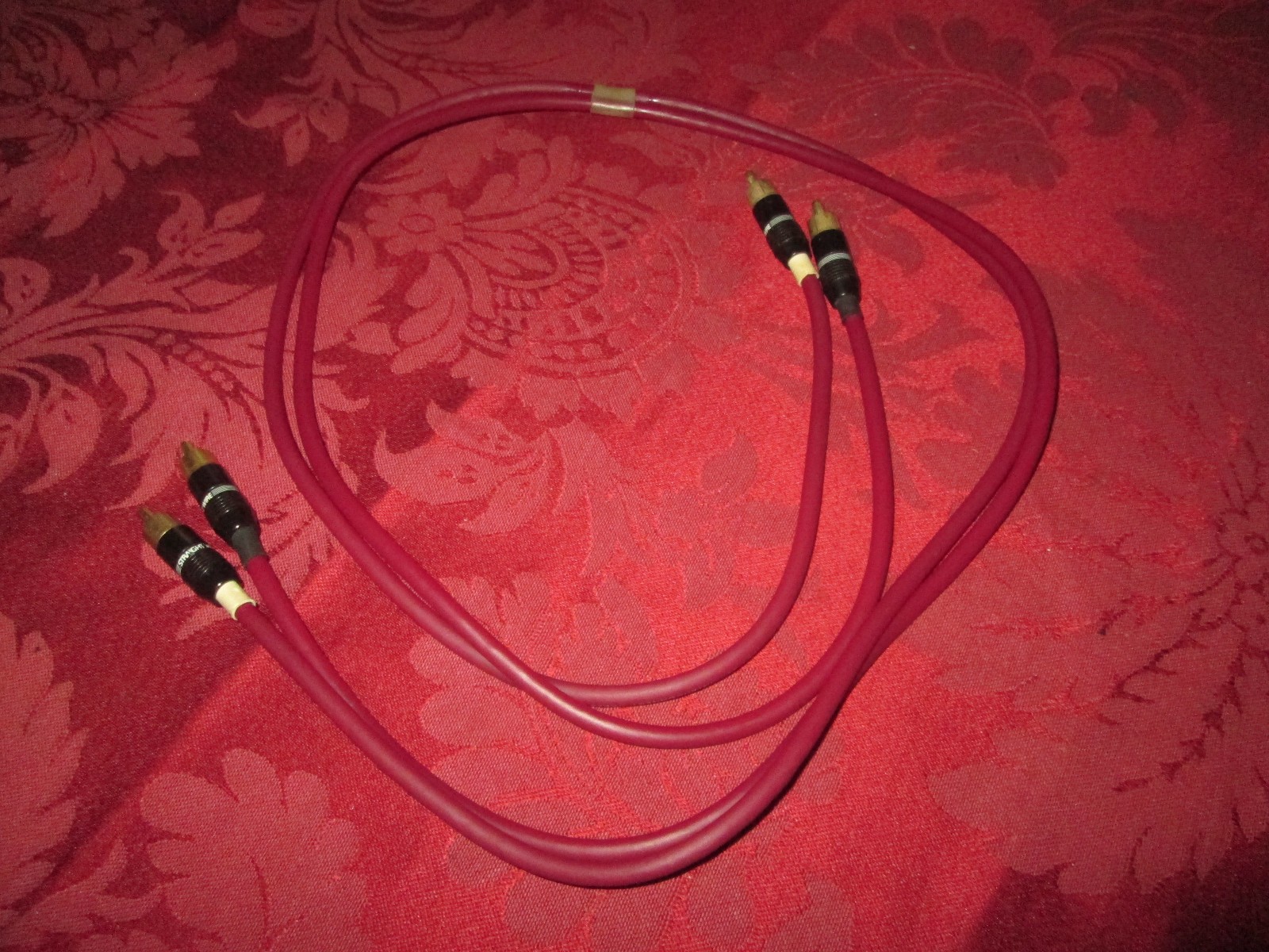 Straight Wire Flex Connect II Pair of  1  Meter  Interconnect RCA Cable #2