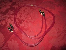 Straight Wire Flex Connect II Pair of  1  Meter  Interconnect RCA Cable #2