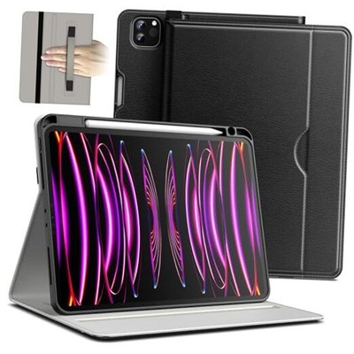  Case for iPad Pro 11-Inch 4/3/2 (2022/2021/2020 Model), PU Leather Folio 