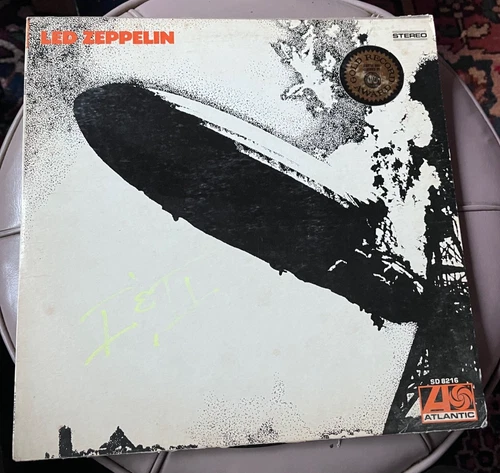 Led Zeppelin-1969 Atlantic LP SD 8216 Stereo-Page, Plant, Bonham, Jones-G+/G+