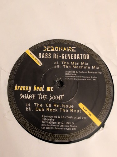 Debonaire / Breezy Beat MC - Bass Re-Generator US Maxi 2008 (VG) .
