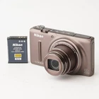 Nikon COOLPIX S9500 Brown 22x WIDE OPTICAL ZOOM