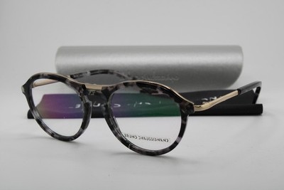 NEW BRUNO CHAUSSIGNAND CHOPIN GT02 GREY HAVANA SILVER AUTHENTIC EYEGLASS 48-19