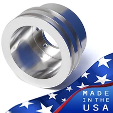 Mopar Small Block Crankshaft Pulley 318 340 360 V-Belt Crank Billet Aluminum SB