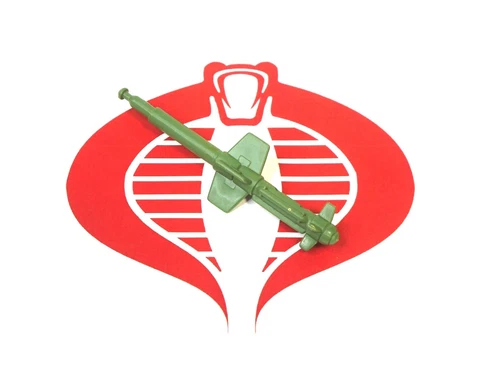 GI Joe Playset Headquarters HQ Big Green Missile Bomb 1992 Original Part