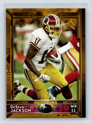 DeSean Jackson 2015 Topps #223 Gold Washington Redskins SN 1W