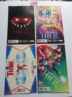 THE MIGHTY THOR   14-17   x 4 NICE RUN  MARVEL COMICS 2017 VNC
