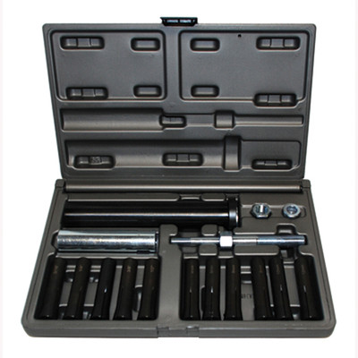 Cal Van Tools 95400 In-Line Dowel Pin Puller Set, With SAE And Metric Collets