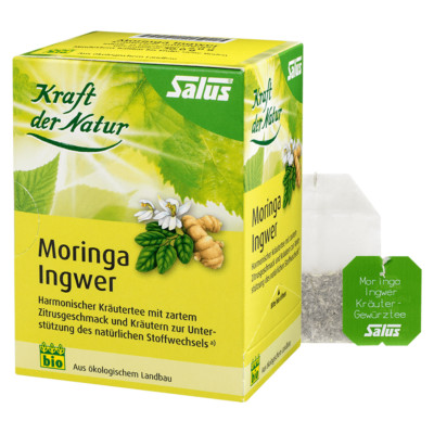 Salus Bio Moringa Ingwer Tee 15 FB Kräutertee Mischung  (149,67 EUR/kg)