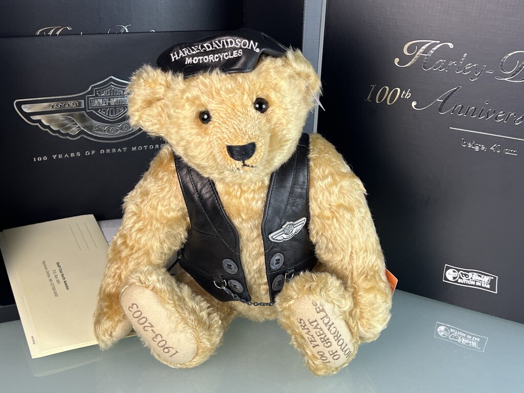 完品 シュタイフ Steiff Original Teddybear Steiff Teddy Bear 000447 Classic Bear 34 cm. Top Condition