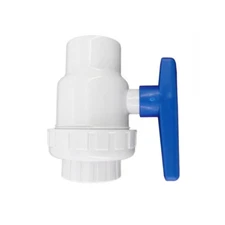 Hot Tub Basics | 1.5" Slip X 1.5" FPT Union Ball Valve Pool & Spa Praher 150-010