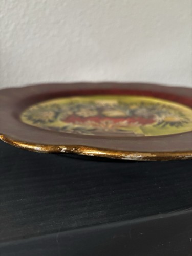 Collectible Decorative Plate By Raymond Waites, Pre Owned Fruit Grapes Pears - Picture 15 of 19