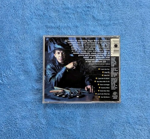 SUGAR BLUE Blue Blazes CD 1994 Blues ALCD4819 - Picture 4 of 4