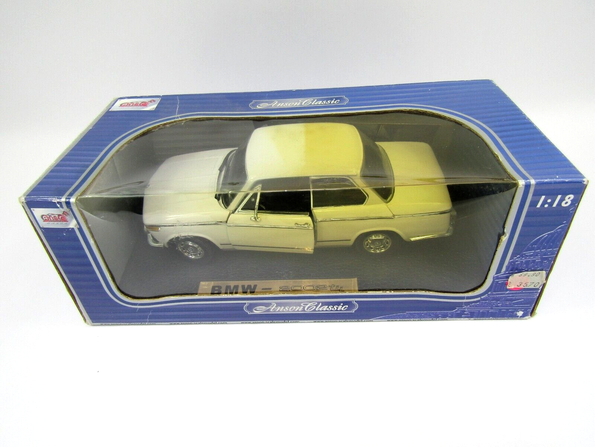 1/18 BMW 2002Tii オレンジ Anson Classic製 Anson 1/18 Scale Diecast - 30386 BMW 2002 Orange for sale