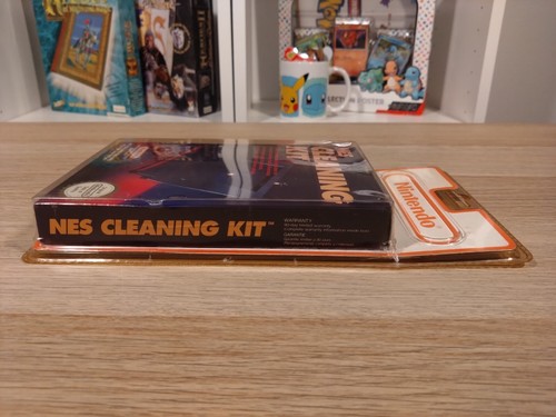 Nintendo NES CLEANING KIT FAH Neuf sous blister rigide 1991 FR NL - Foto 6 di 20