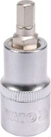 1X Biteinsatz INNEN-6-KANT Hex 1/2 Zoll 7MM L55MM Yato YT-04383