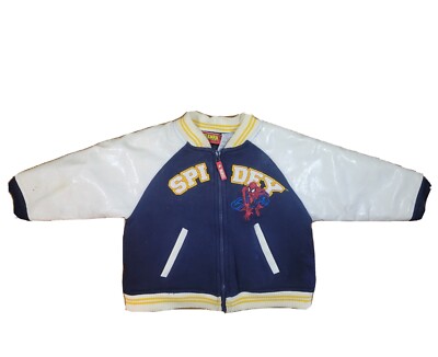 Toddler MARVEL Spider-Man Varsity Lined Jacket, 18 See Details - Main Image