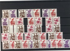 BERLIN ZUSAMENDRUCKE W 46- W 60 POSTFRISCH KOMPLETT !