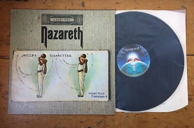 NAZARETH EXERCISES LP 1974 UK MOONCREST CREST 14 A1UB1U HARD ROCK NICE COPY