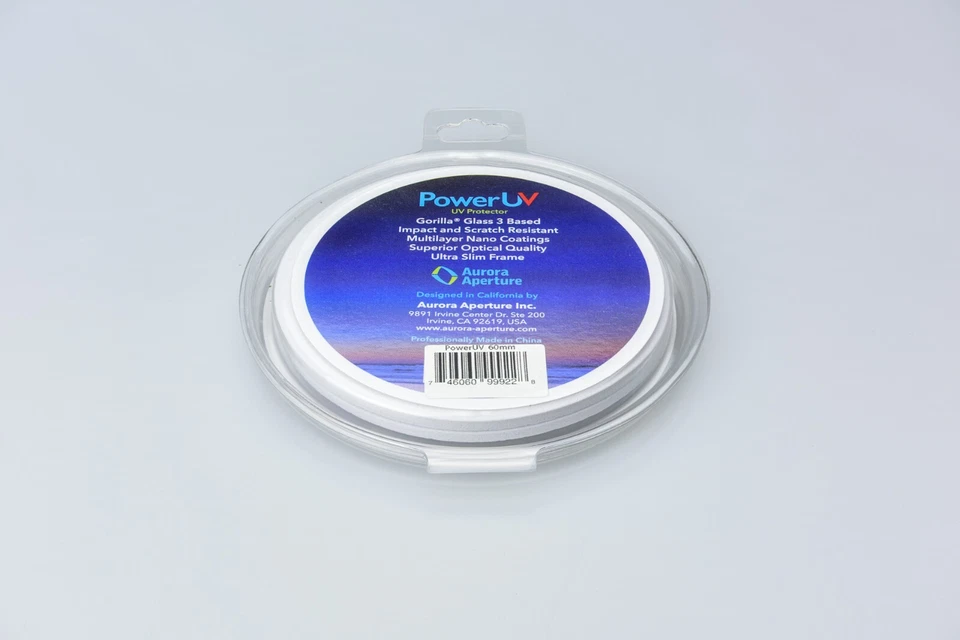 [USA Shipping] 60mm Gorrila Glass UV Filter PowerUV Aurora Aperture - Image 3 of 4