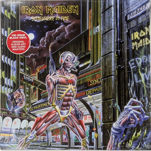 IRON MAIDEN Somewhere in Time SEALED 180 Gram LP