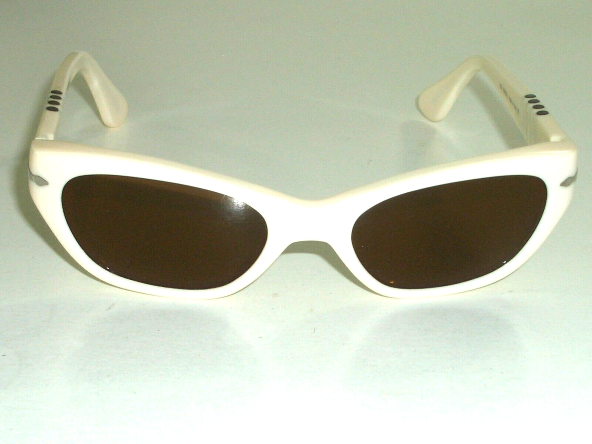 LADIES PERSOL ITALY 2524-S 49[]18 135 SLEEK BROWN TONE CRYSTAL