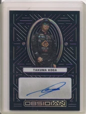 2023 Chronicles #TK Takuma Koga Obsidian Auto Electric Etch Purple 26/49