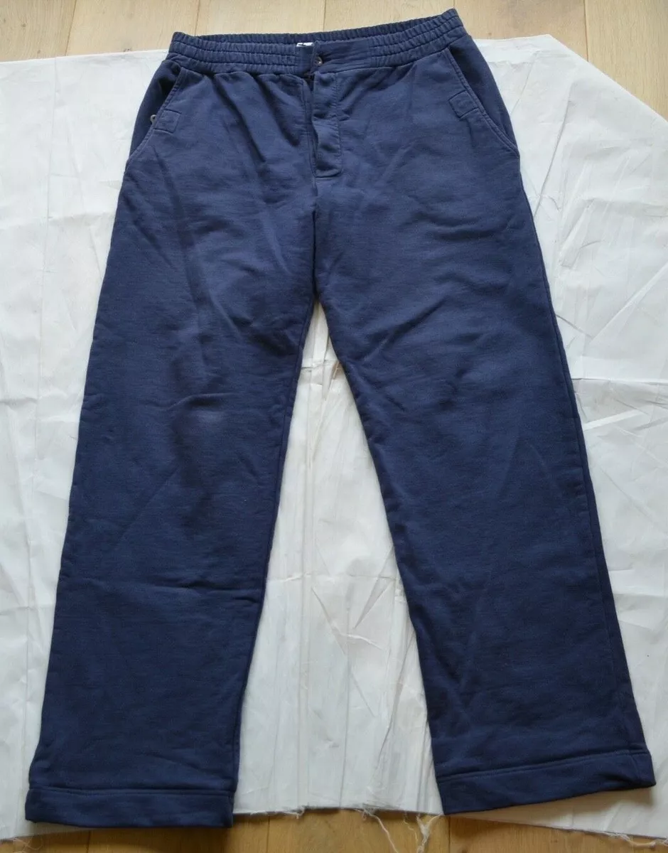 Navy store cotton joggers