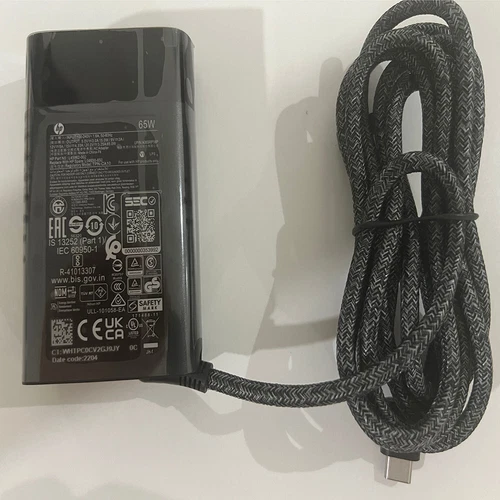 HP 65W Genuine USB-C AC Adapter Charger for HP ENVY ELITEBOOK X360 1040 G6 G7 G8 - Picture 4 of 4