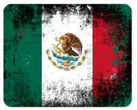 Mousepad Mexiko Vintage 24X19 Mexico Grunge Mauspad Unterlage