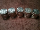 LOT OF 100 1976~D KENNEDY BICENTENNIAL HALF DOLLAR ~ UNCIRCULATED IN COIN TUBES