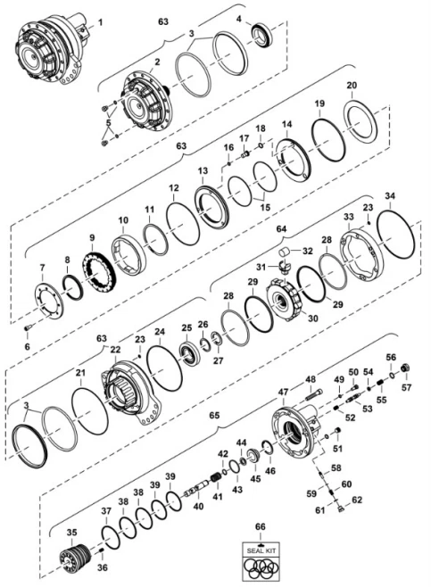 Bobcat® 7440629 / 7388752 • Genuine OEM • Brand New Final Drive  