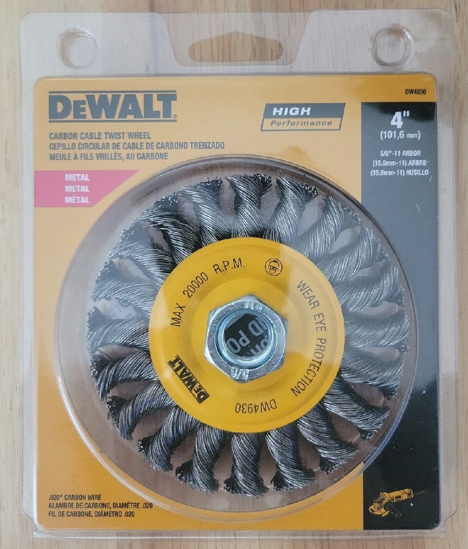 DeWALT DW4930 Wire Wheel 4