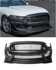 For 15-17 Ford Mustang | GT350 Style Polypropylene Full Conversion Front Bumper