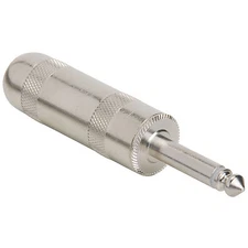 Switchcraft 188 1/4" Mono Plug Heavy Duty Nickel
