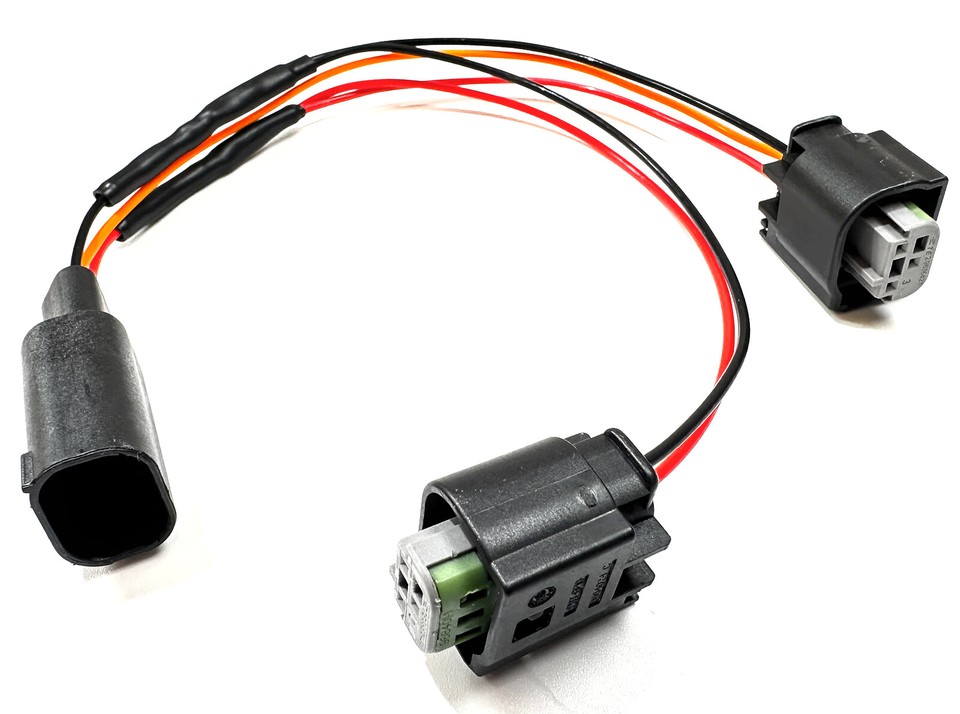 Prise Accessoire BMW 15cm 18AWG 2 Broches - Référence 83300413585 - Pour R1200/1250 GS/RT/etc.