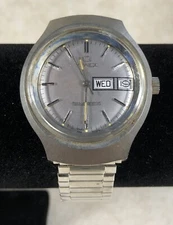 Vintage TIMEX A Cell Men's Watch 988 7006477 Needs New Battery