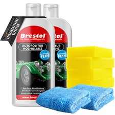 AUTOPOLITUR HOCHGLANZ 2x 500 ml SET Hochglanz-Versiegelung Autolack Bootslack