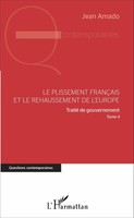 Le Plissement FrançAis Et Le Rehaussement De L'europe Jean Amado Taschenbuch